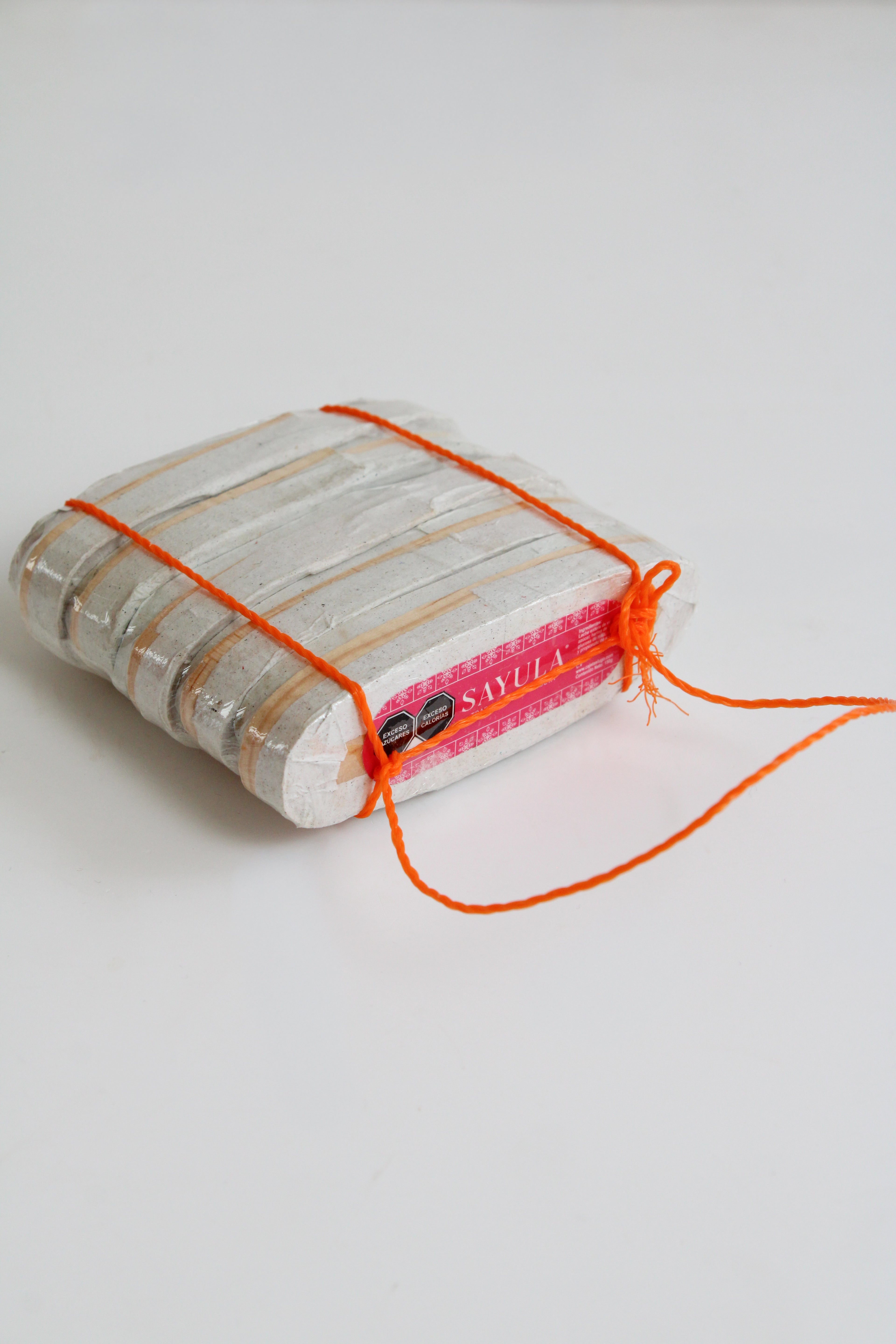 Paquete de cajeta artesanal Sayula tamaño mini empaque madera