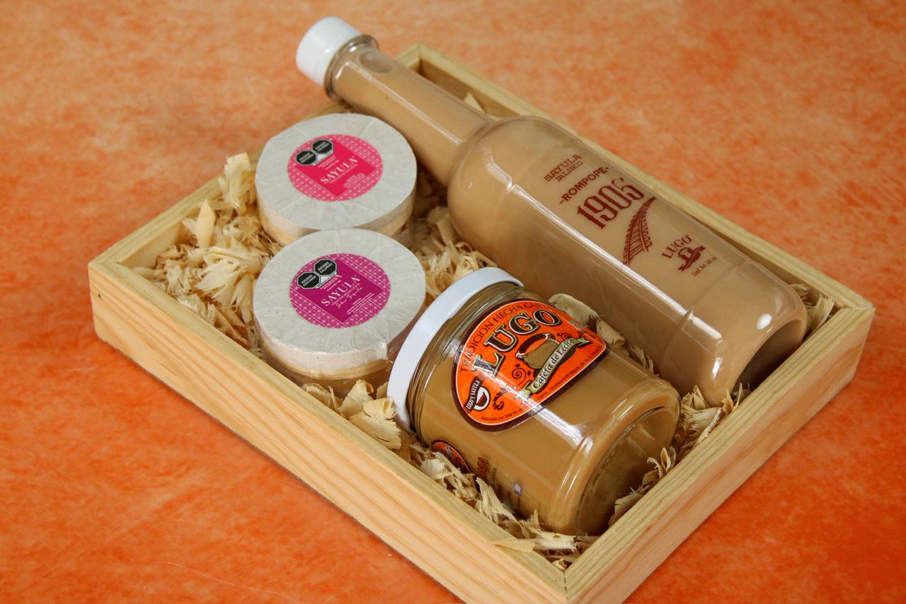 Caja de Regalo “Origen”, Producto Artesanal de Cajetas Lugo y Sayula