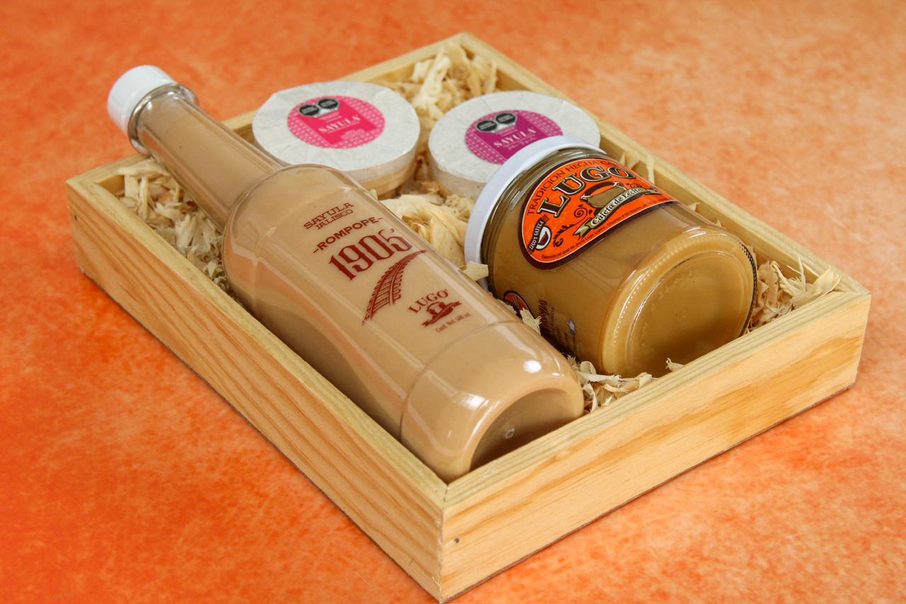 Caja de Regalo “Origen”, Producto Artesanal de Cajetas Lugo y Sayula
