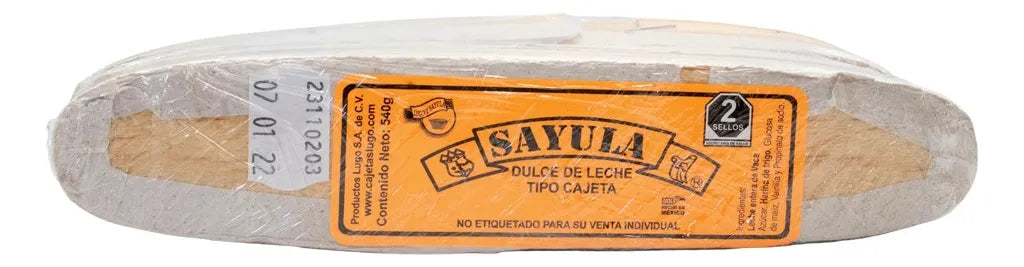 Paquete Cajeta Sayula Lugo Grande 20 PZ de 100G