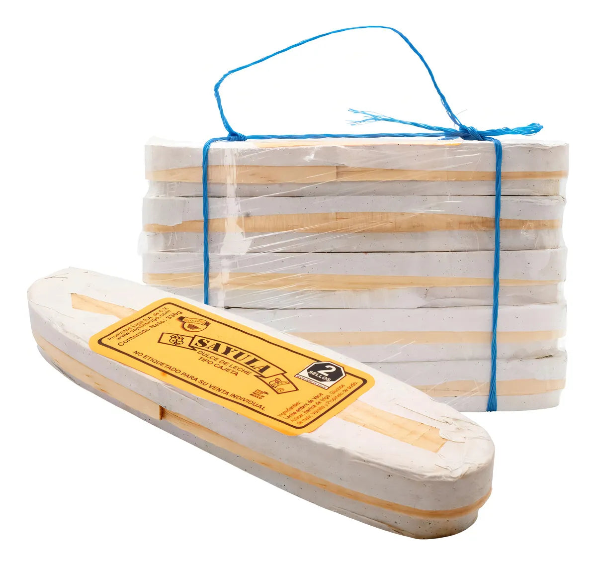 Paquete Cajeta Sayula Lugo Mediano 20 PZ de 60g