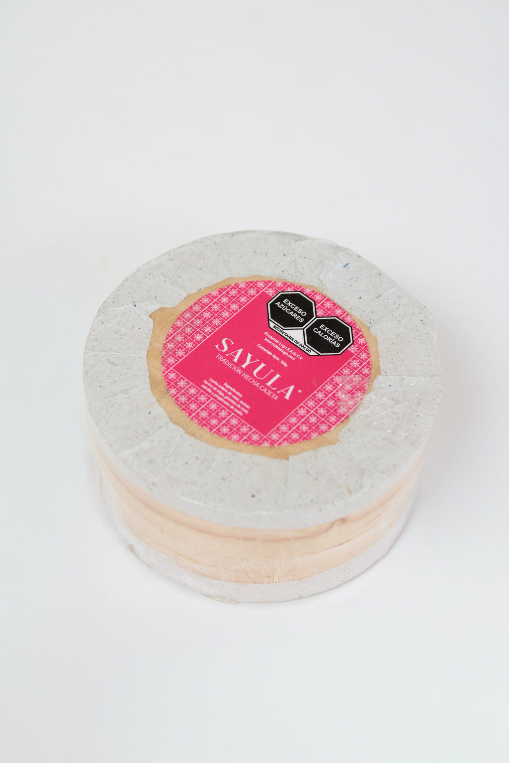 Cajeta artesanal Sayula envase redondo chico