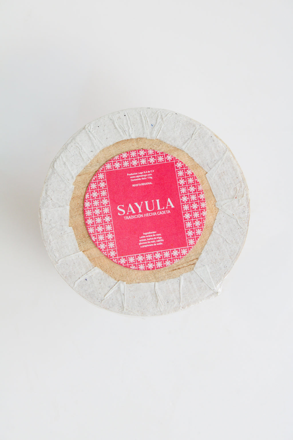 Cajeta artesanal Sayula envase redondo extra grande