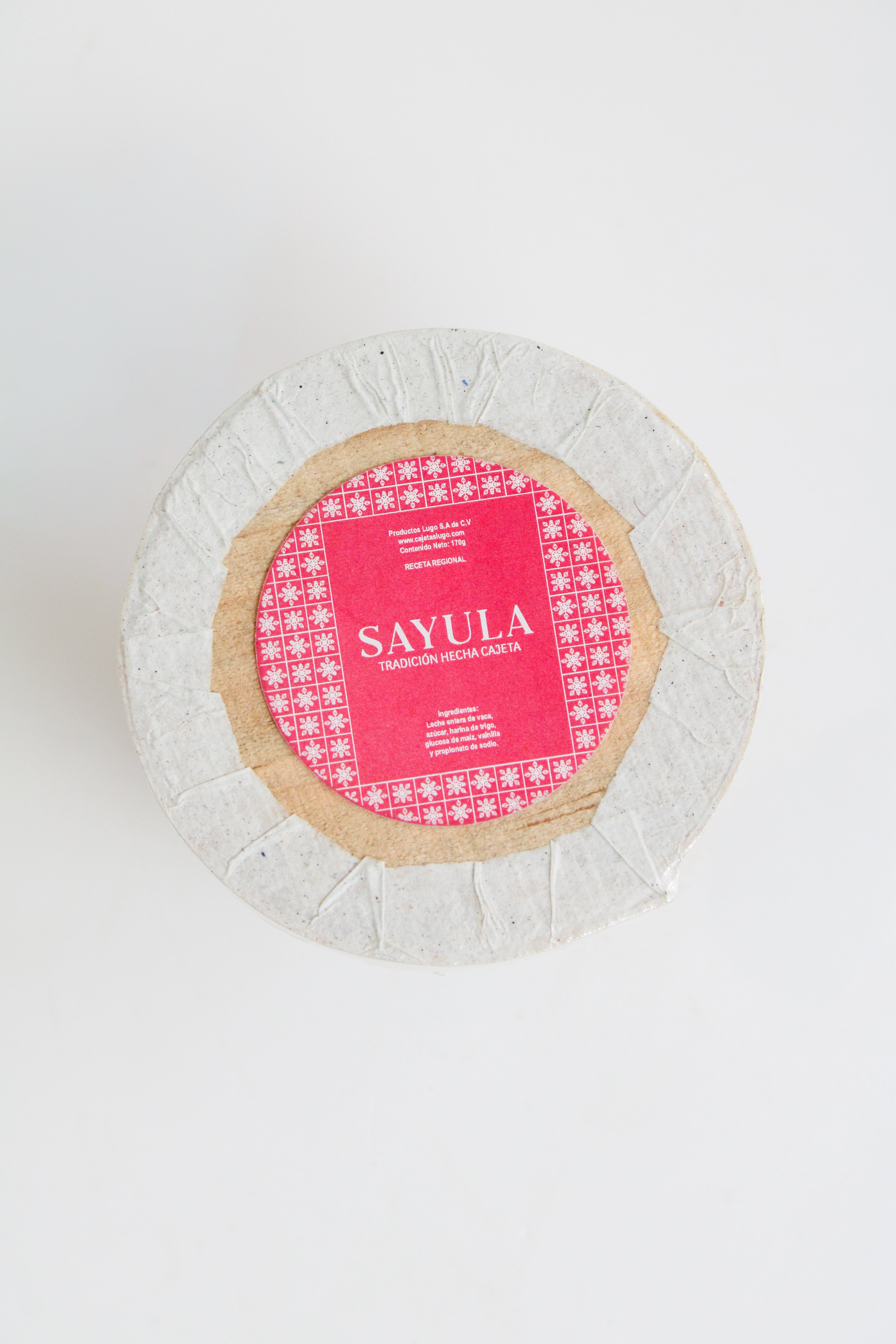 Cajeta artesanal Sayula envase redondo extra grande