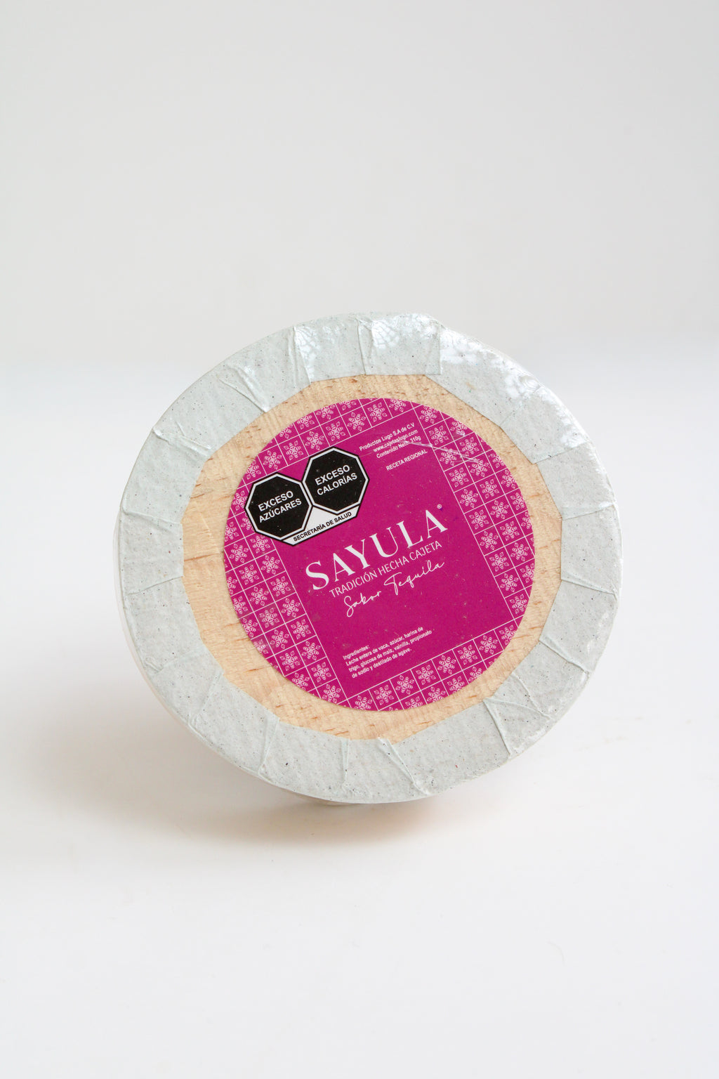 Cajeta artesanal Sayula redonda chico sabor licor de agave